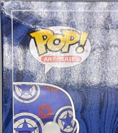 36 Captain America - Art Series - Marvel - Box Damaged Funko POP