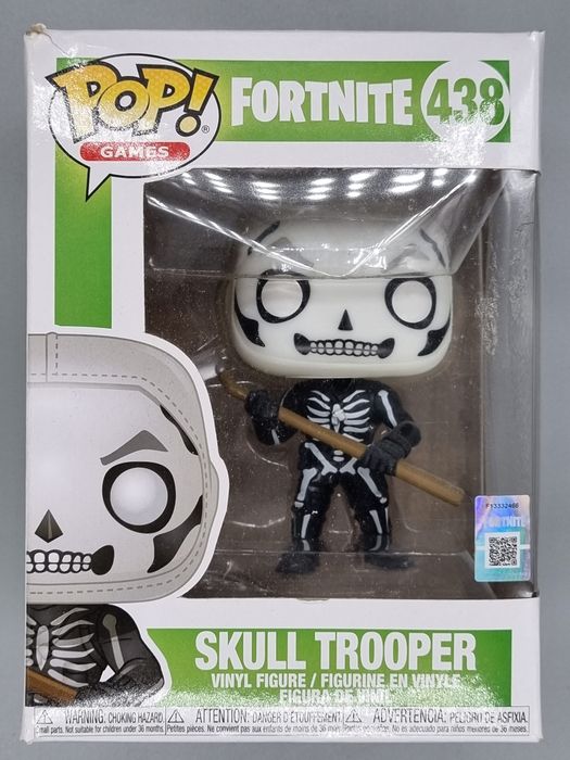 438 Skull Trooper - Fortnite - Box Damaged Funko POP Funko