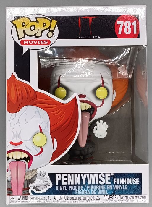 781 Pennywise (Funhouse) - Horror - IT 2 - Funko POP - Box Damaged