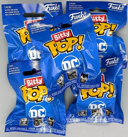 DC Funko Bitty POP Vinyl Figure Mystery Bag - New