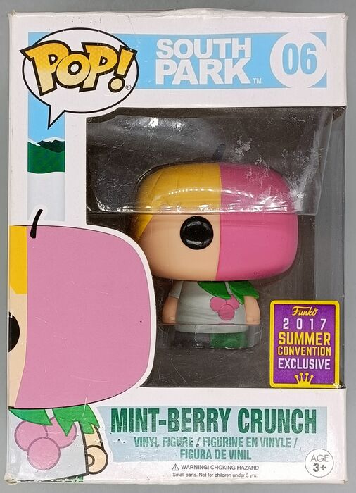 06 Mint-Berry Crunch - South Park - 2017 Con Exc Box Damaged Funko POP Funko