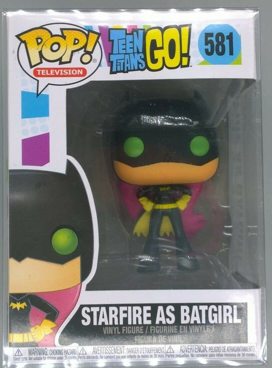 581 Starfire as Batgirl - Teen Titans Go! - Funko POP - Box Damaged