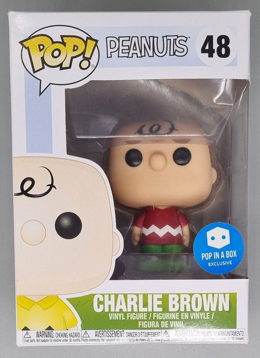 48 Charlie Brown (Holiday) - Peanuts Funko POP