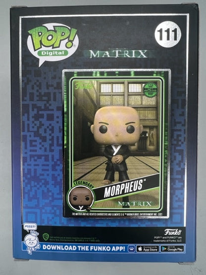 111 Morpheus (Training) Digital 1550pc Limited Edition The Matrix Funko POP