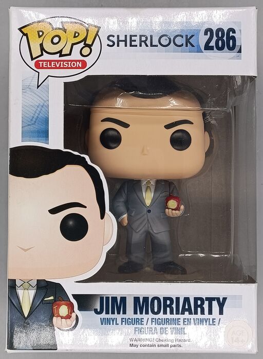 286 Jim Moriarty - Sherlock - Box Damaged Funko POP