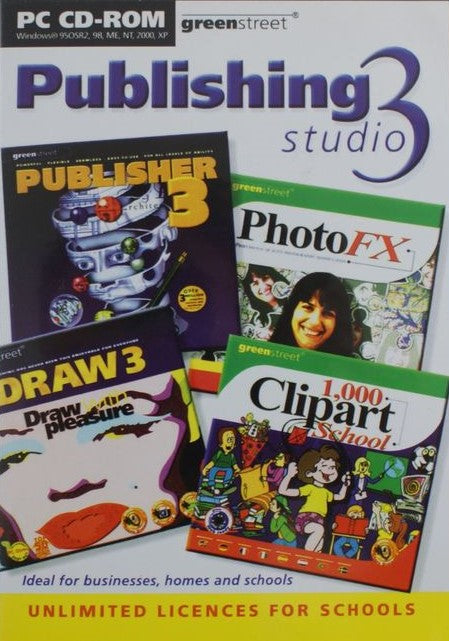 Publishing Studio 3 PC CD/DVD Game [New & Sealed]