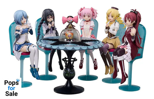 Puella Magi Madoka Magica The Movie: Rebellion PVC Statue Tea Party Cake Song Ver. Set 18 cm