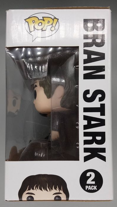 2 Pack Jon Snow & Bran Stark - Game of Thrones Funko POP - Damaged Box