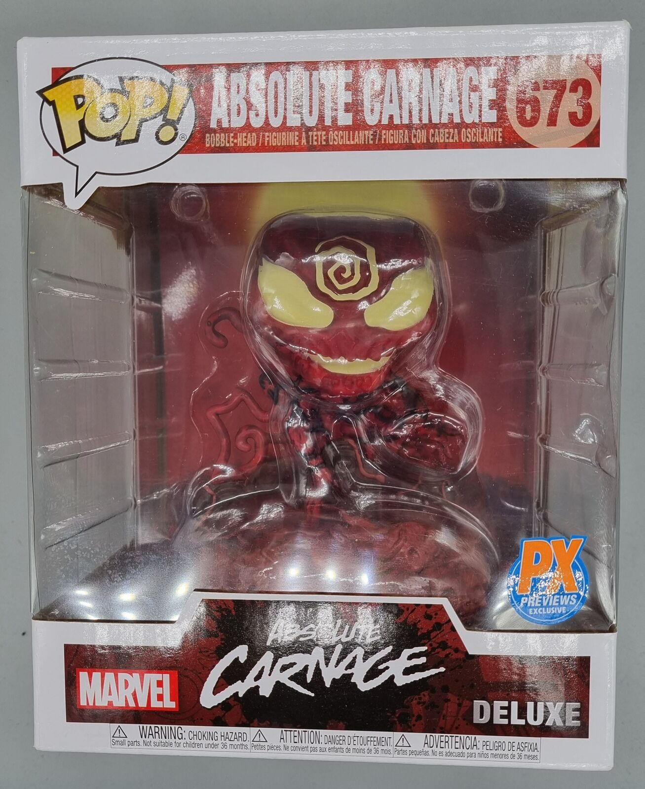 673 Absolute Carnage - Deluxe - Marvel - Exclusive Funko POP