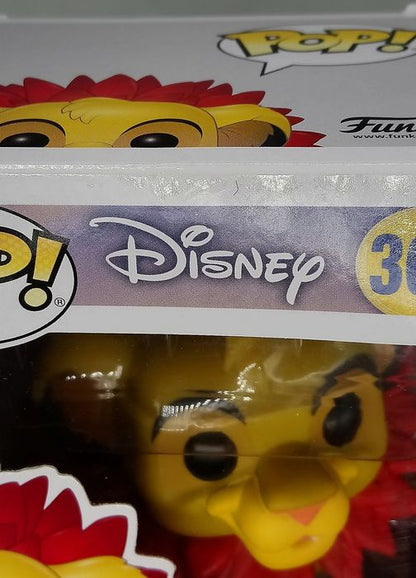 302 Simba (Leaf Mane) - Disney The Lion King - Funko POP - Box Damaged