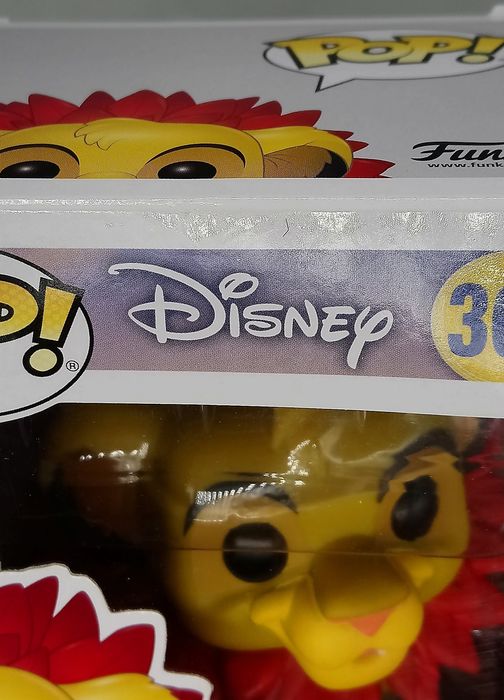 302 Simba (Leaf Mane) - Disney The Lion King - Funko POP - Box Damaged