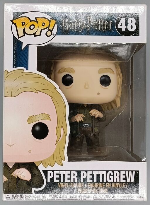 48 Peter Pettigrew - Harry Potter - Box Damaged Funko POP Funko