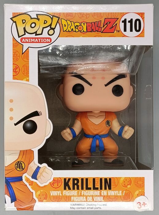 110 Krillin - Dragon Ball Z - Box Damaged Funko POP Funko