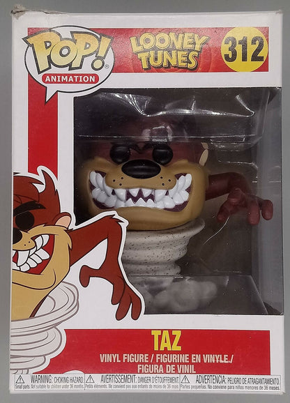 312 Taz - Looney Tunes - Box Damaged Funko POP Funko