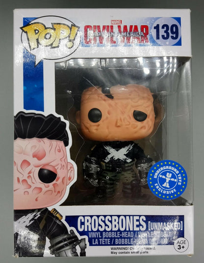 139 Crossbones (Unmasked) Marvel Captain America Funko POP