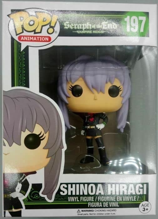 197 Shinoa Hiragi - Seraph Of The End - Funko POP - Box Damaged Funko