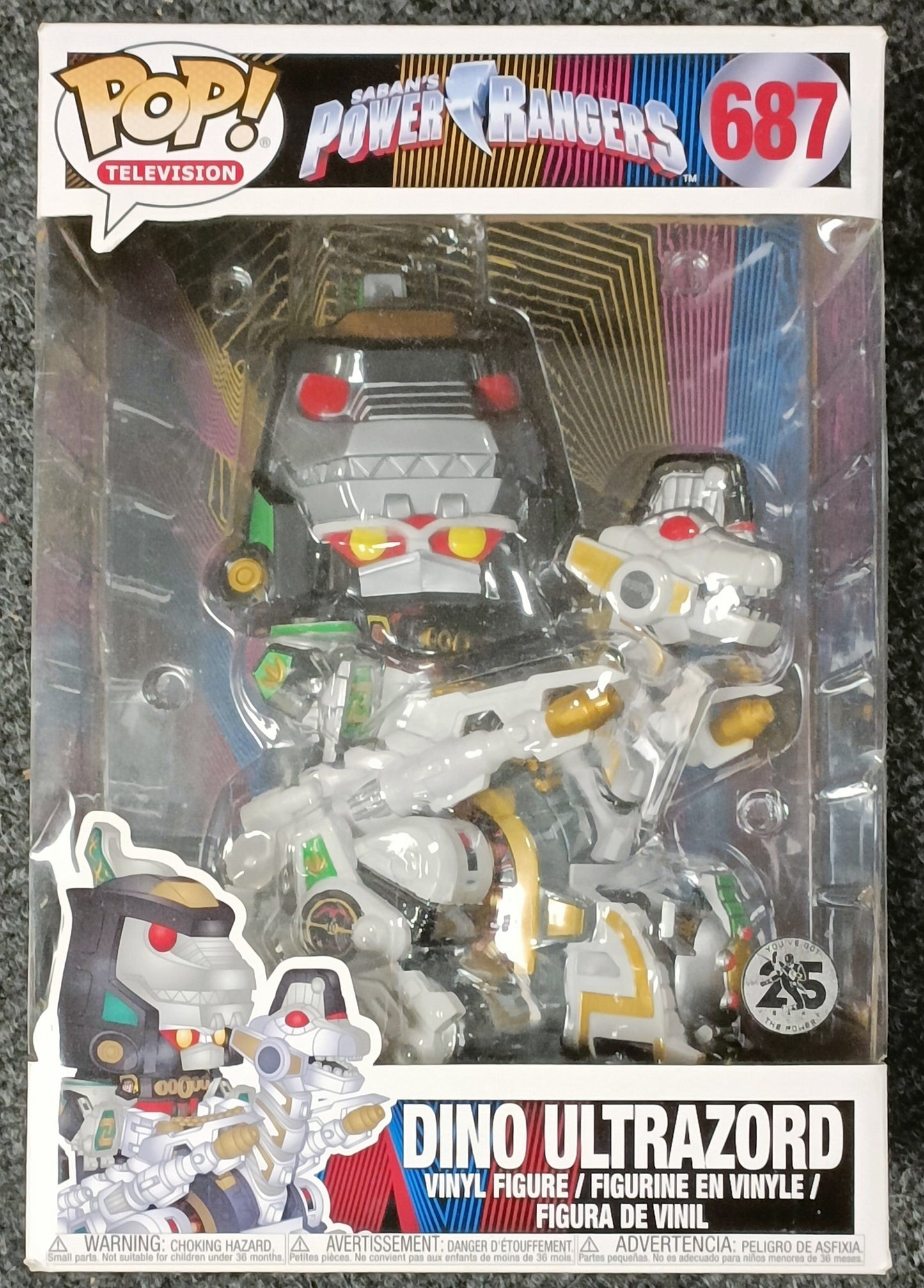 687 Dino Ultrazord - 10 Inch - Power Rangers - Box Damaged Funko POP