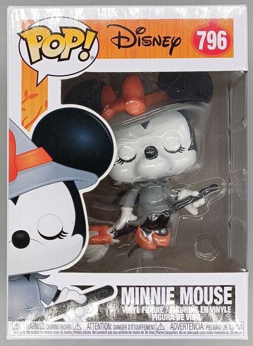 796 Minnie Mouse (Witchy) - Disney Halloween - Box Damaged Funko POP Funko
