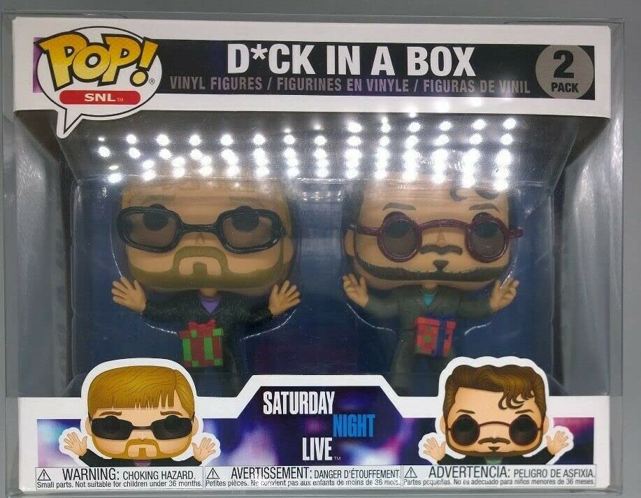 [2 Pack] Dick in a Box SNL Saturday Night Live Funko POP - Box Damaged