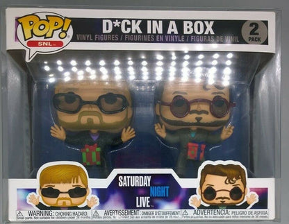 [2 Pack] Dick in a Box SNL Saturday Night Live Funko POP - Box Damaged