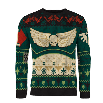 Warhammer 40,000: Dark Angels Christmas Jumper (Size: XL)