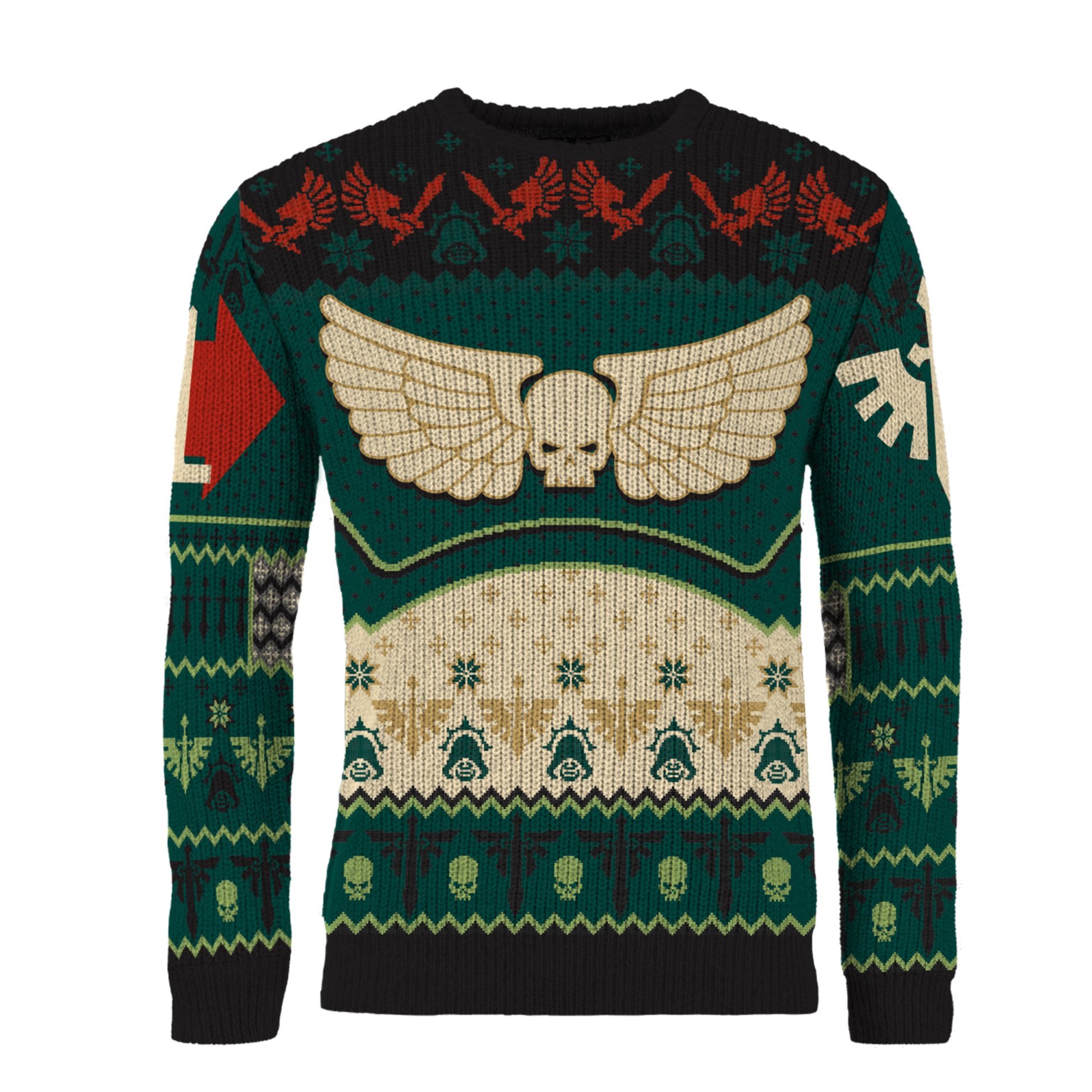 Warhammer 40,000: Dark Angels Christmas Jumper (Size: S)