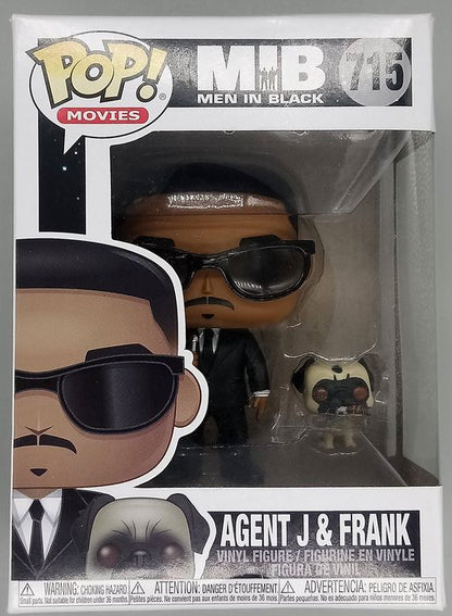715 Agent J & Frank - Men in Black - Box Damaged Funko POP Funko