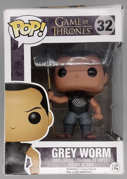 32 Grey Worm - Game of Thrones - Box Damaged Funko POP