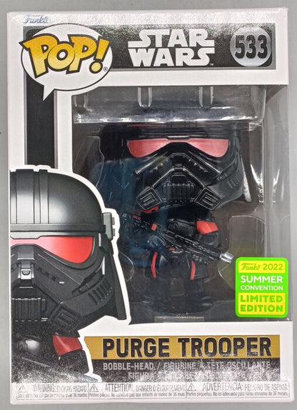 533 Purge Trooper - Star Wars - 2022 Con - Box Damaged Funko POP