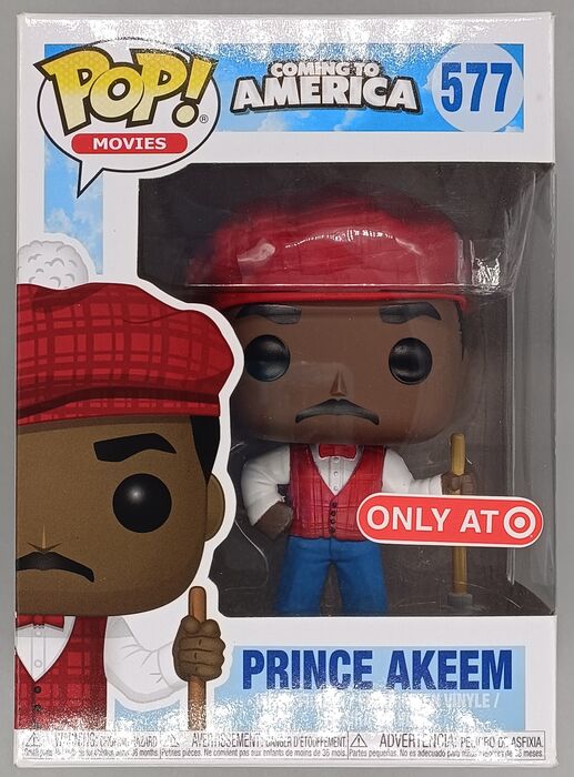 577 Prince Akeem (McDowell's) - Coming to America Funko POP