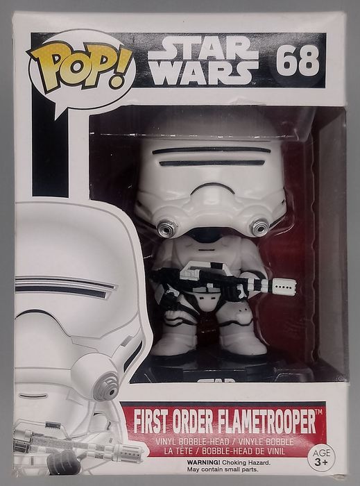 68 First Order Flametrooper (Force Awakens) Star Wars - Funko POP - Box Damaged Funko