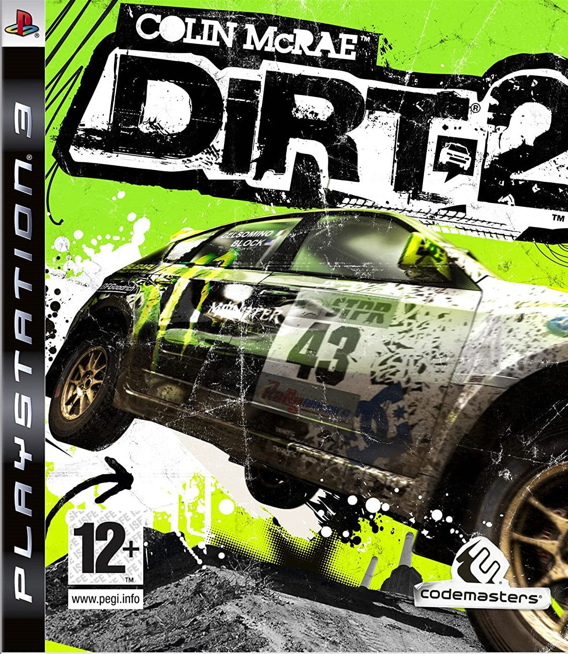 Colin McRae DiRT 2 for the Playstation 3 (PS3) - [Liquid Damaged] Funko