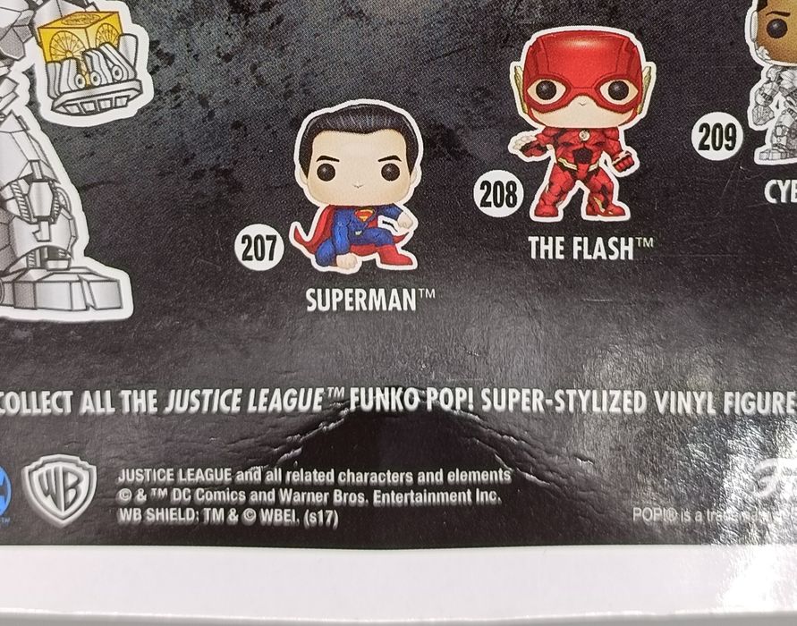 212 Cyborg (and Motherbox) - DC Justice League Funko POP - Damaged Box