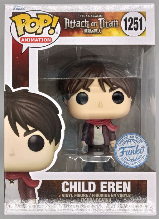 1251 Child Eren - Attack on Titan Funko POP Funko