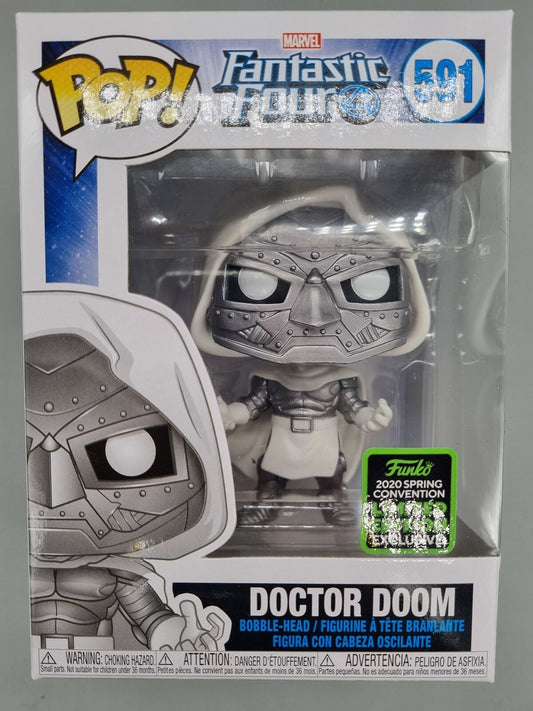 591 Doctor Doom (God Emperor) Fantastic Four - 2020 Con Funko POP Funko