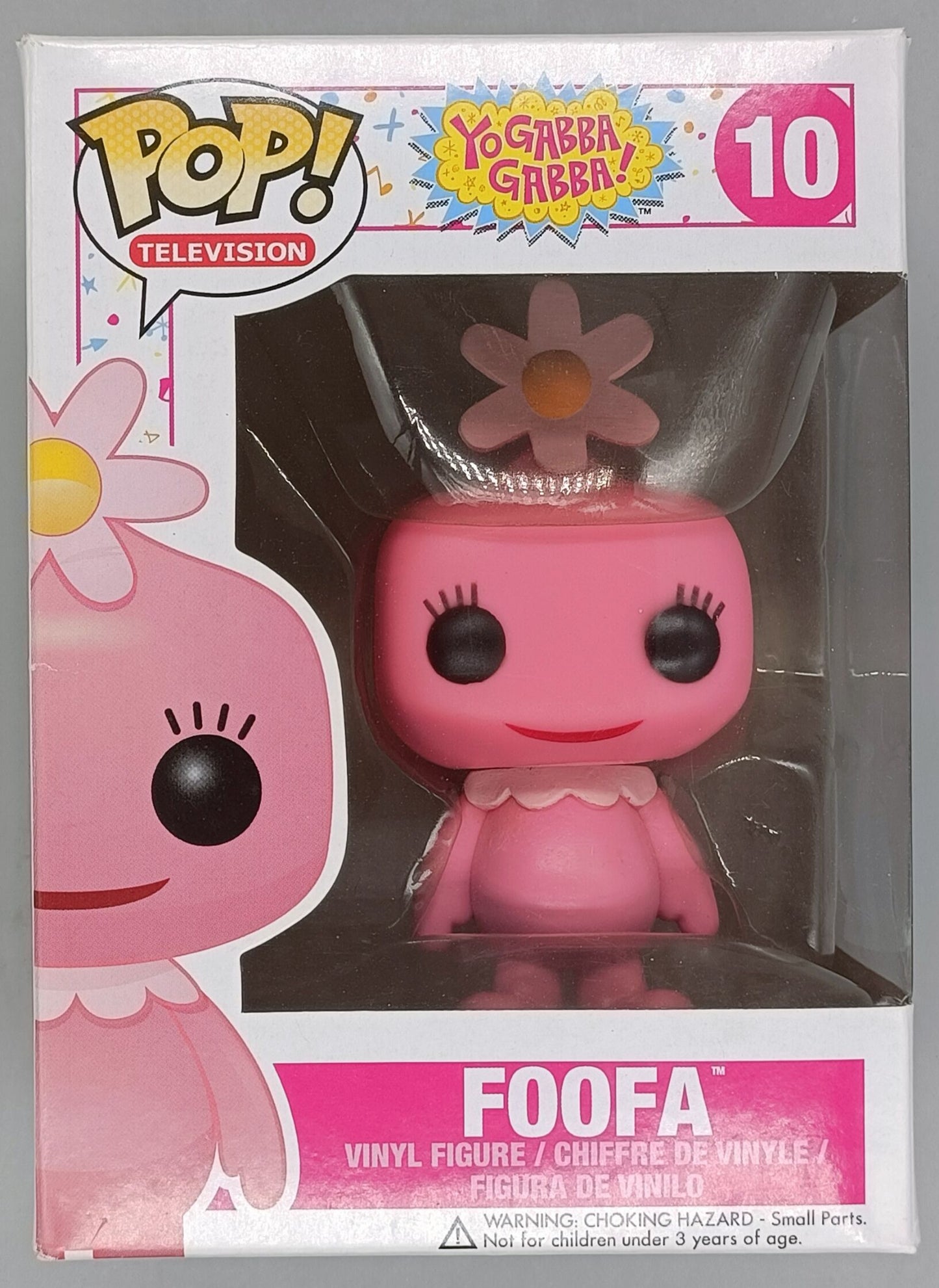 10 Foofa - Yo Gabba Gabba! Funko POP - Box Damaged