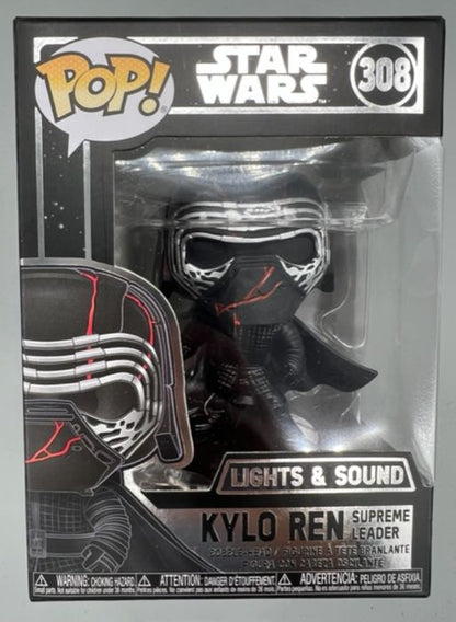 308 Kylo Ren (Supreme Leader- Lights & Sound) Star Wars Funko POP Funko