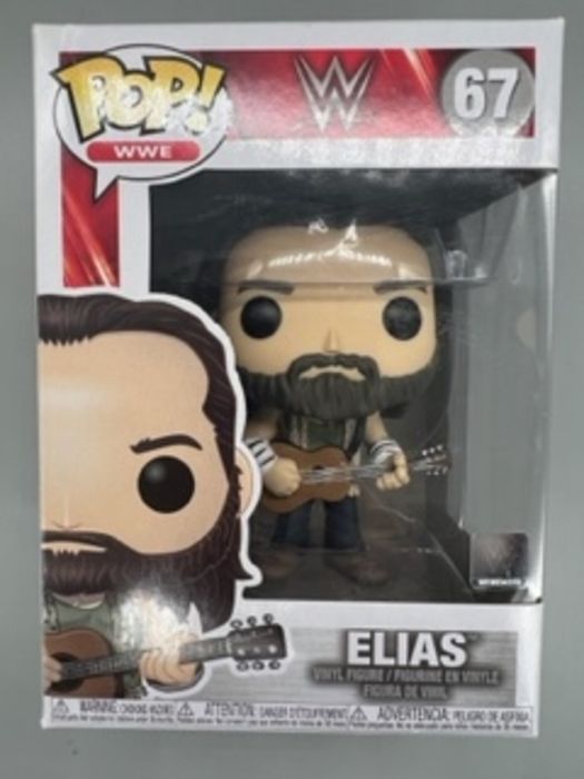 67 Elias (with Guitar) - WWE Funko POP - Damaged Box Funko