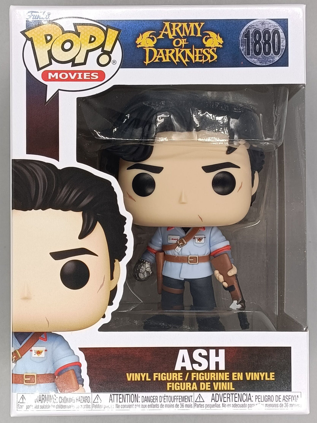 1880 Ash with Boomstick - Army of Darkness - Horror Funko POP - Brand New Funko