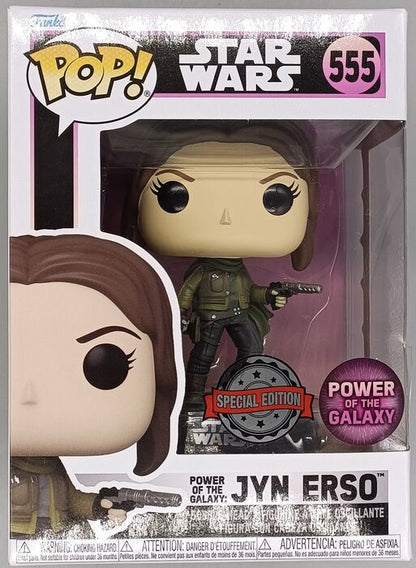 555 Jyn Erso - Star Wars - Power of the Galaxy - Box Damaged Funko POP Funko