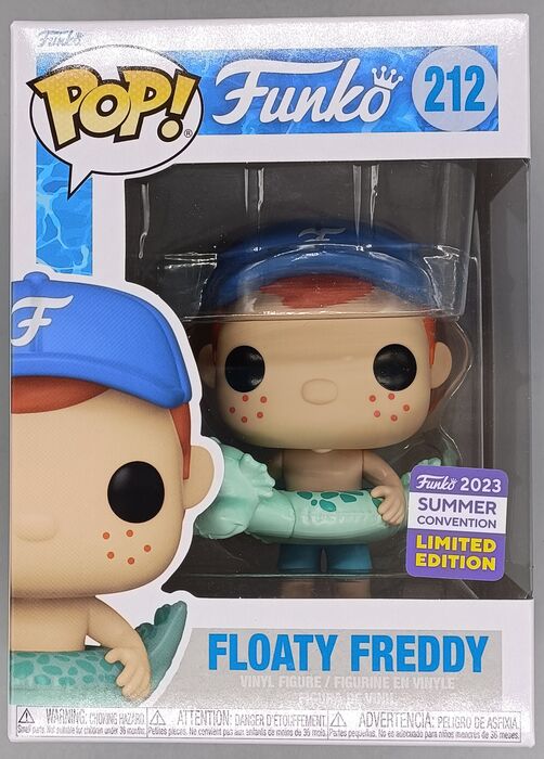 212 Floaty Freddy Funko (Freddy) 2023 Con - Box Damaged Funko POP Funko