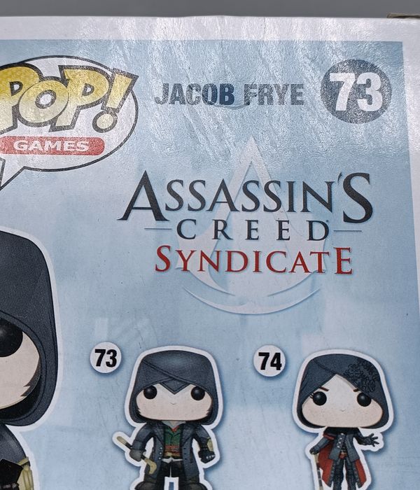 73 Jacob Frye - Assassin's Creed Syndicate - Box Damaged Funko POP