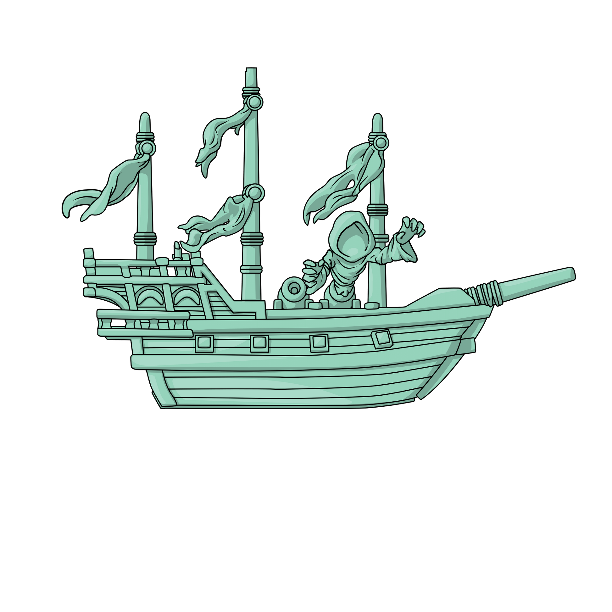 Youtooz Ghost Ship - Sea of Thieves