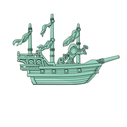 Youtooz Ghost Ship - Sea of Thieves