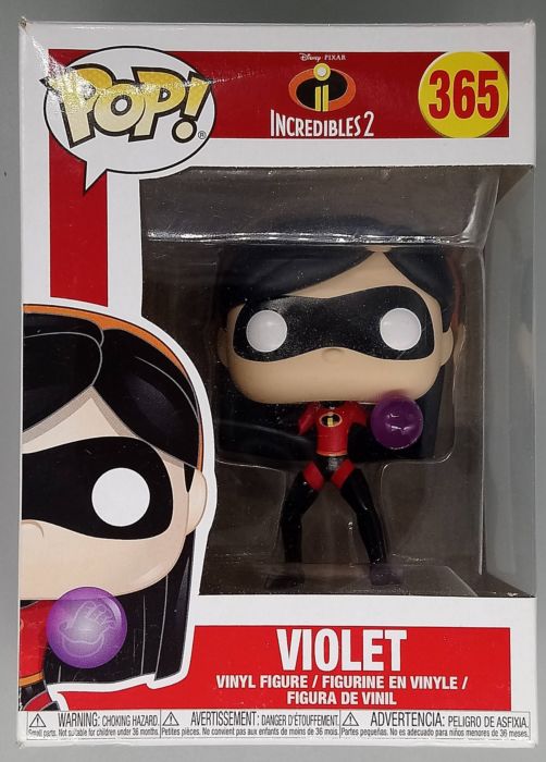 365 Violet - Disney Incredibles 2 - Box Damaged Funko POP