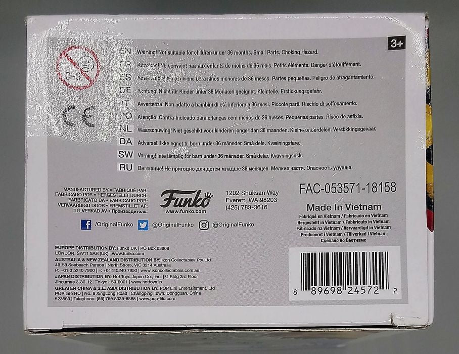 302 Simba (Leaf Mane) - Flocked - Disney Lion King - Box Damaged Funko POP
