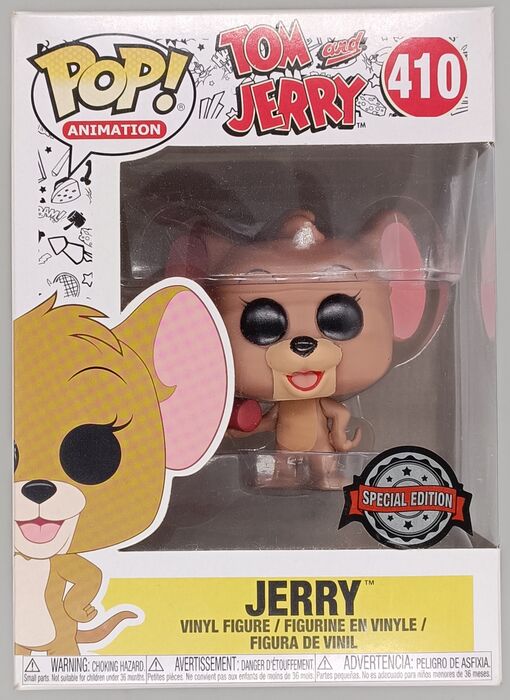 410 Jerry (Explosives) - Tom and Jerry - Box Damaged Funko POP