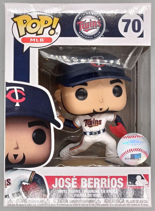 70 Jose Berrios - MLB Baseball Minnesota Twins - Box Damaged Funko POP Funko