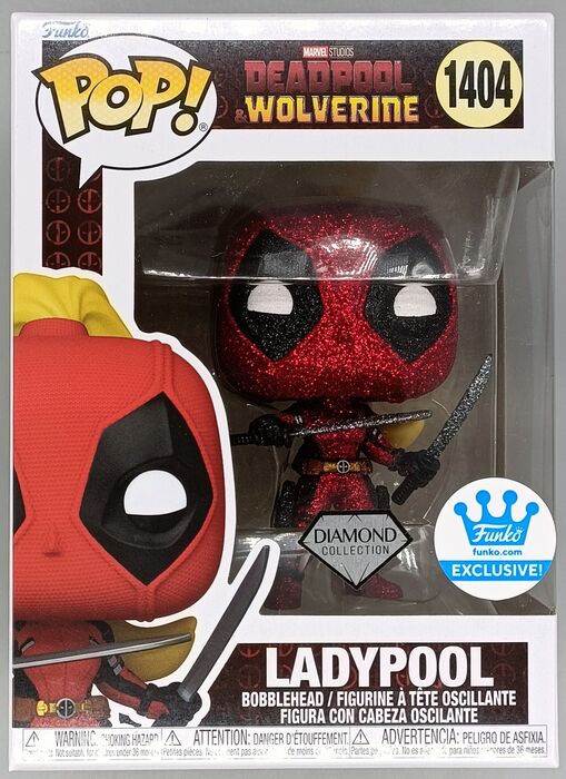 1404 Ladypool (Diamond) - Deadpool & Wolverine Funko POP - Brand New