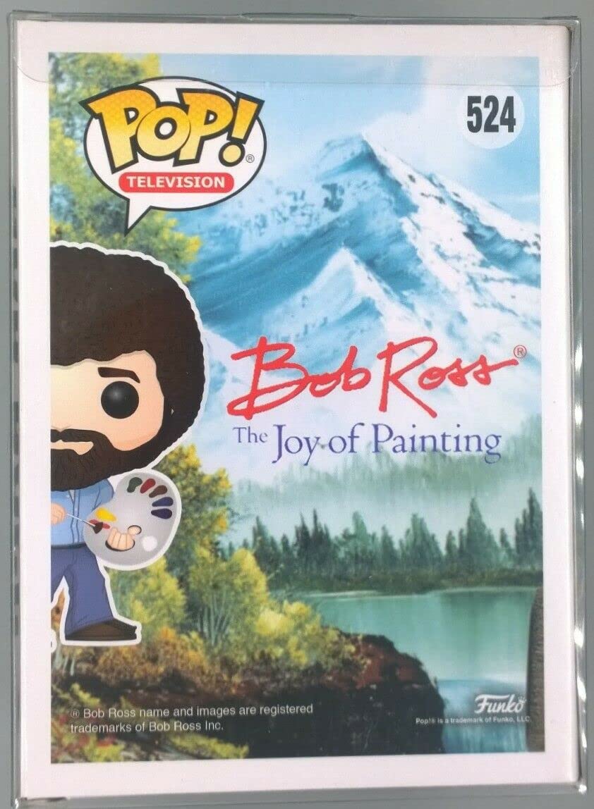 524 Bob Ross - Flocked - Funko POP - Box Damaged